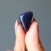 blue goldstone tumbled stone