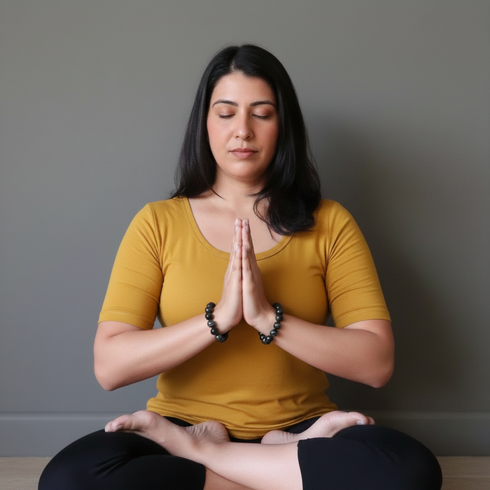 Hawks Eye Bracelet Blue Shine Sharp Mind Stone