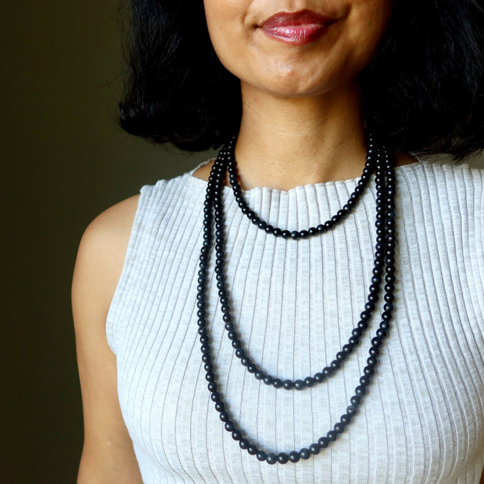 Hawks Eye beaded necklaces