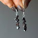 hematite earrings