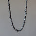 hematite chip necklace