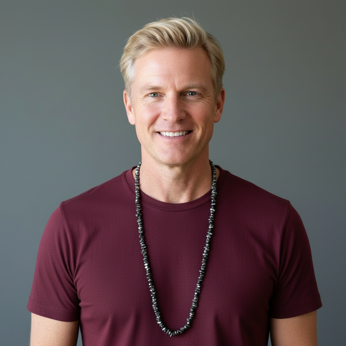 Hematite Necklace Protective Armor Crystals