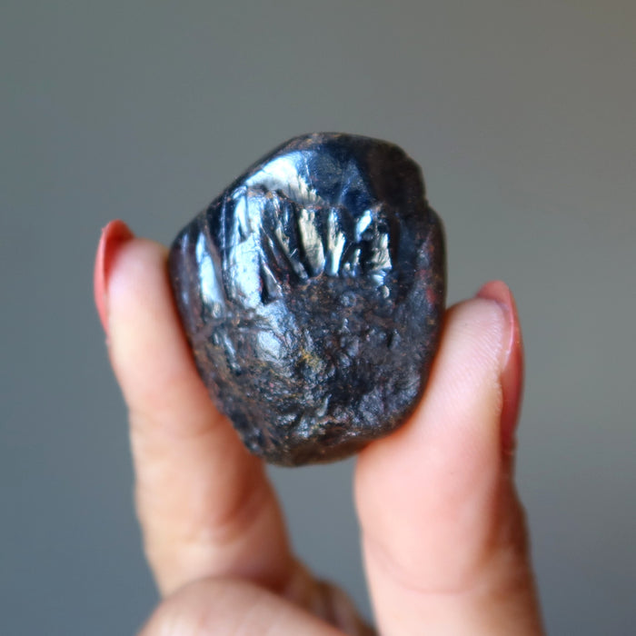 raw hematite cluster