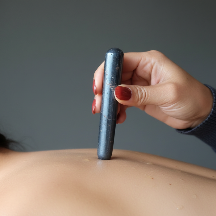 Hematite Massage Wand Protective Power