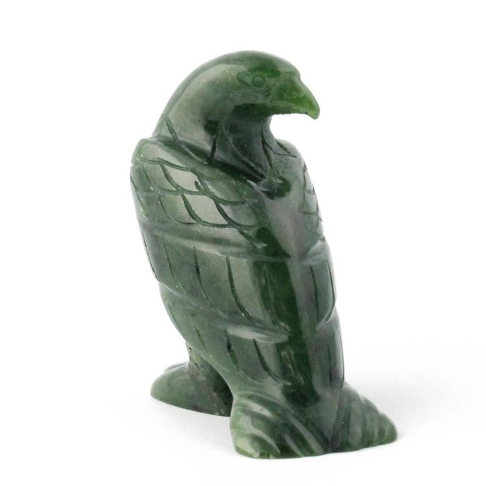 Jade Eagle Regal Bird of Freedom Green Crystal