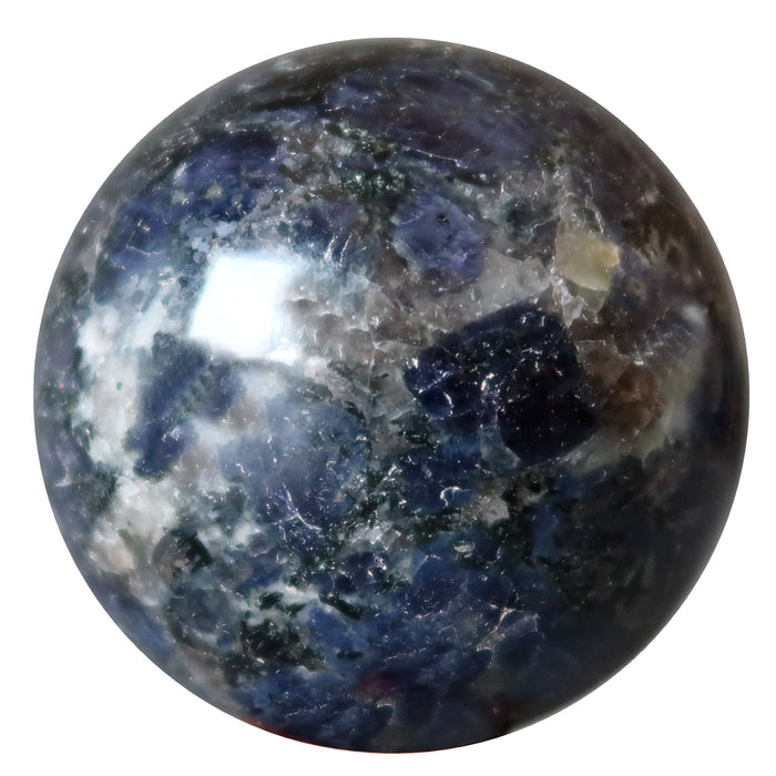 Iolite Sphere Money Freedom Crystal Ball
