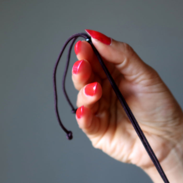 Jade Necklace Year of the Horse 2026 Brown Cord