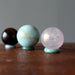 spheres on jade ring display stands