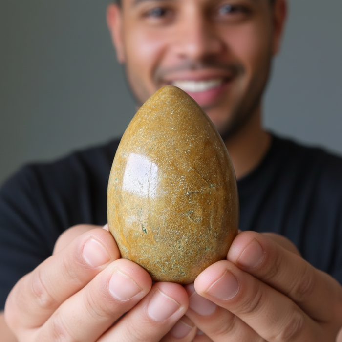 Brown Jasper Egg Mother Nature Miracle Stone