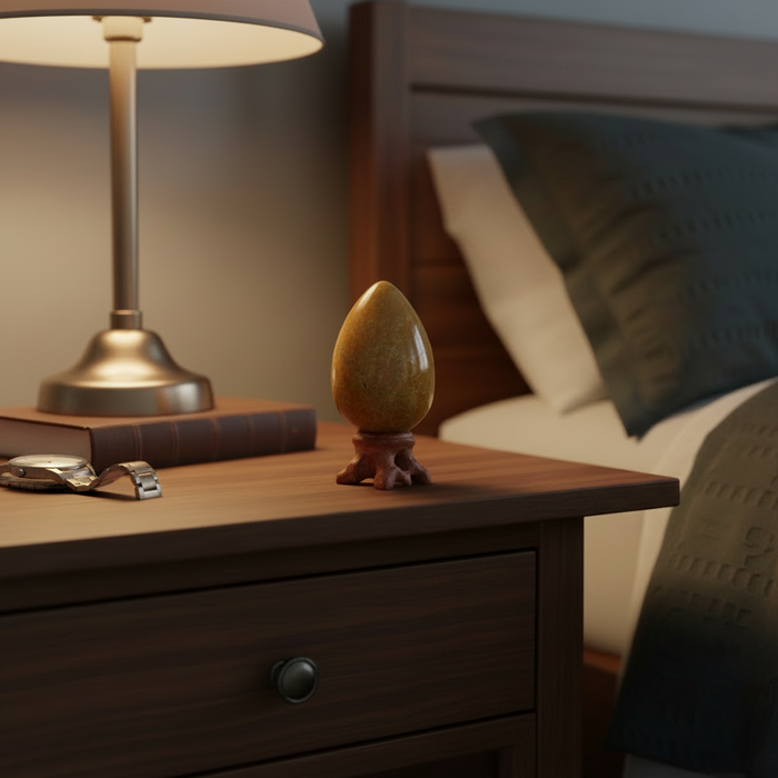 Brown Jasper Egg Mother Nature Miracle Stone