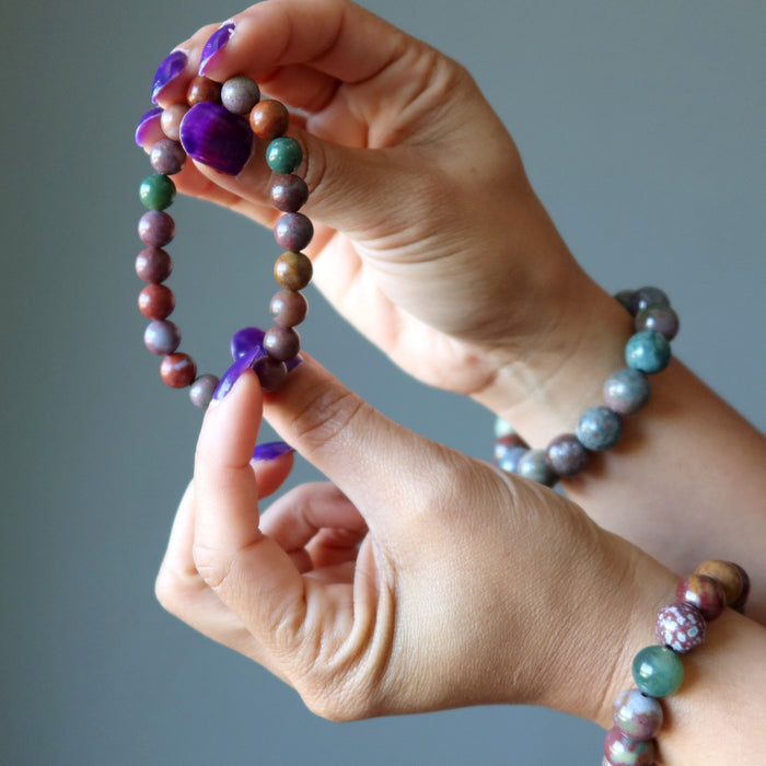 fancy jasper bracelets