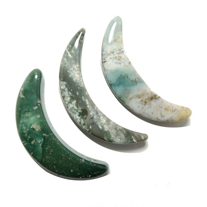 green jasper moon amulets