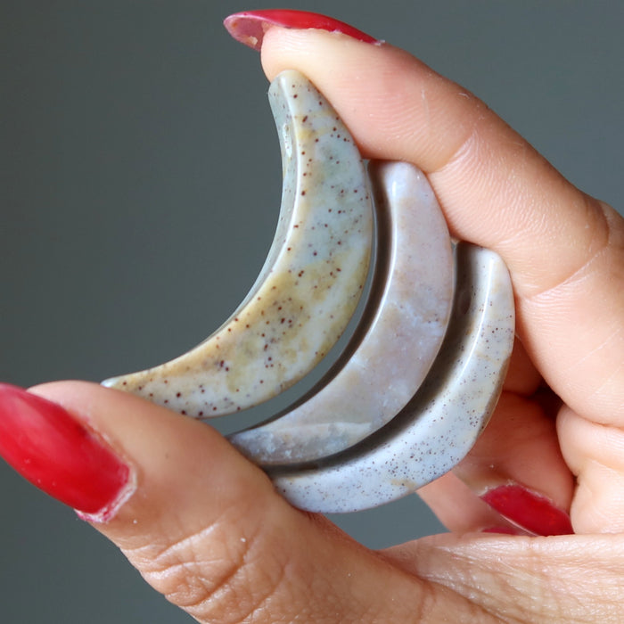 purple jasper moon amulets