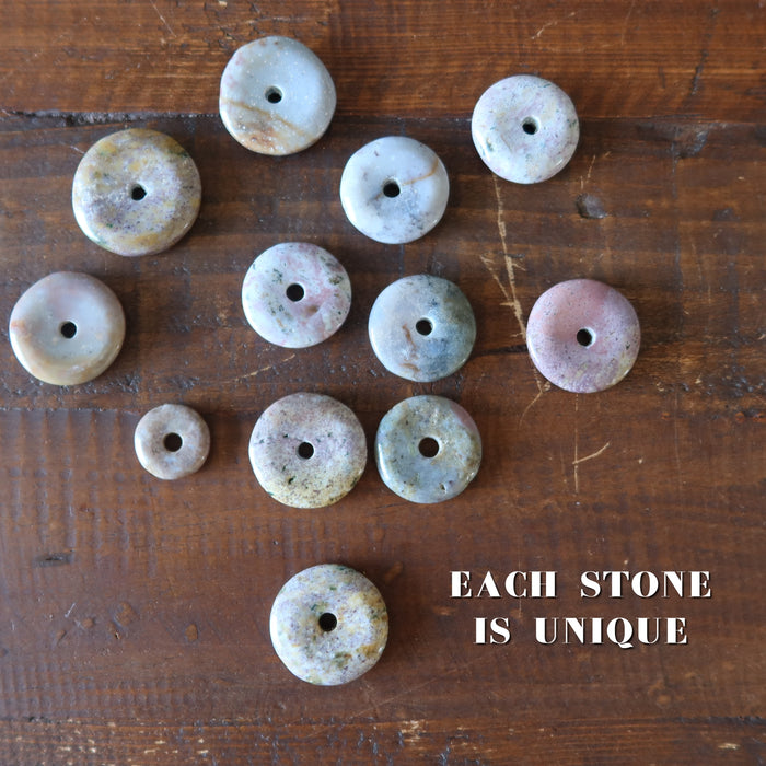 jasper gemstone donuts