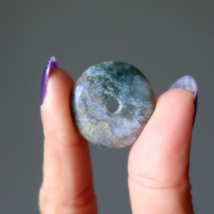 jasper gemstone donut