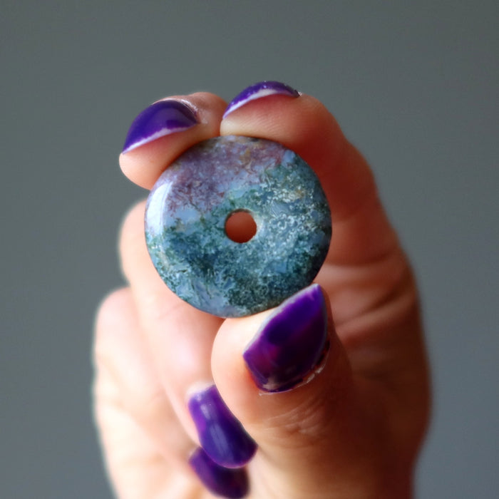 jasper gemstone donut