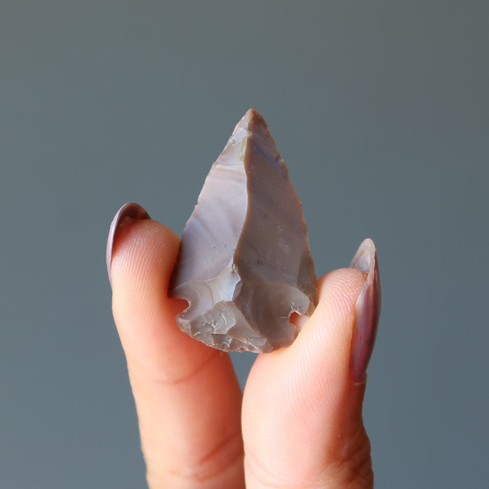 brown  jasper arrowhead stone