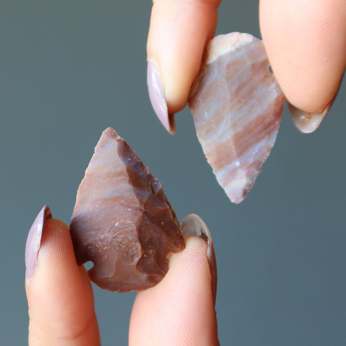  jasper arrowhead stones