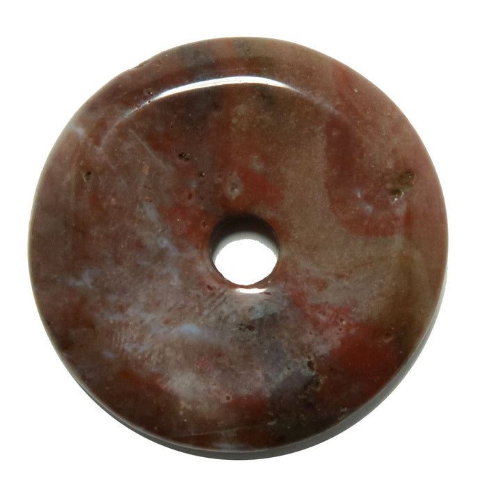 Red Jasper Gemstone Donut Motivation Stone