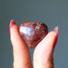 red jasper heart