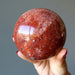 red jasper chalcedony sphere