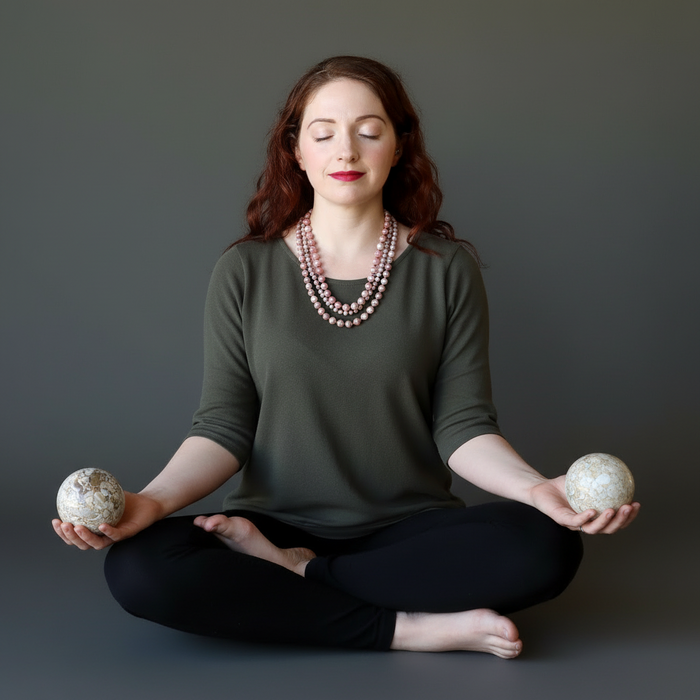 Snake Jasper Sphere Immortal Soul Crystal Ball