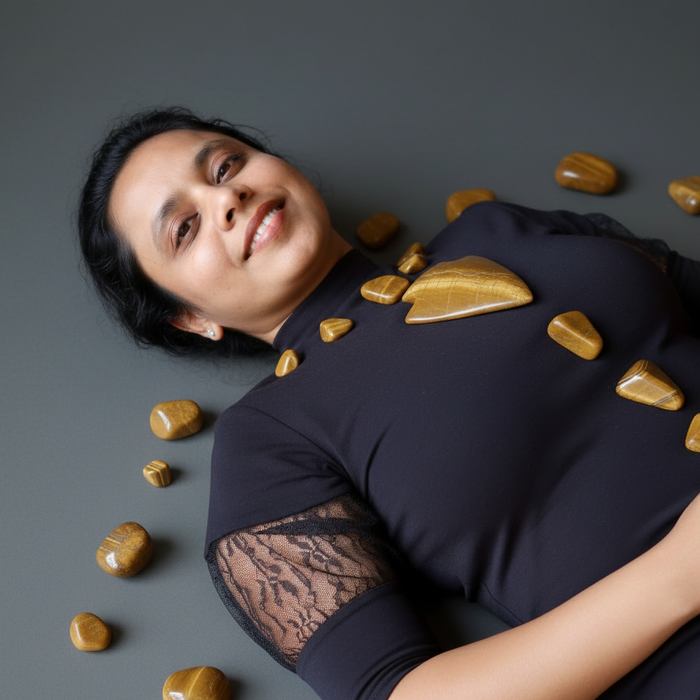 Yellow Jasper Tumbled Stone Sun Power