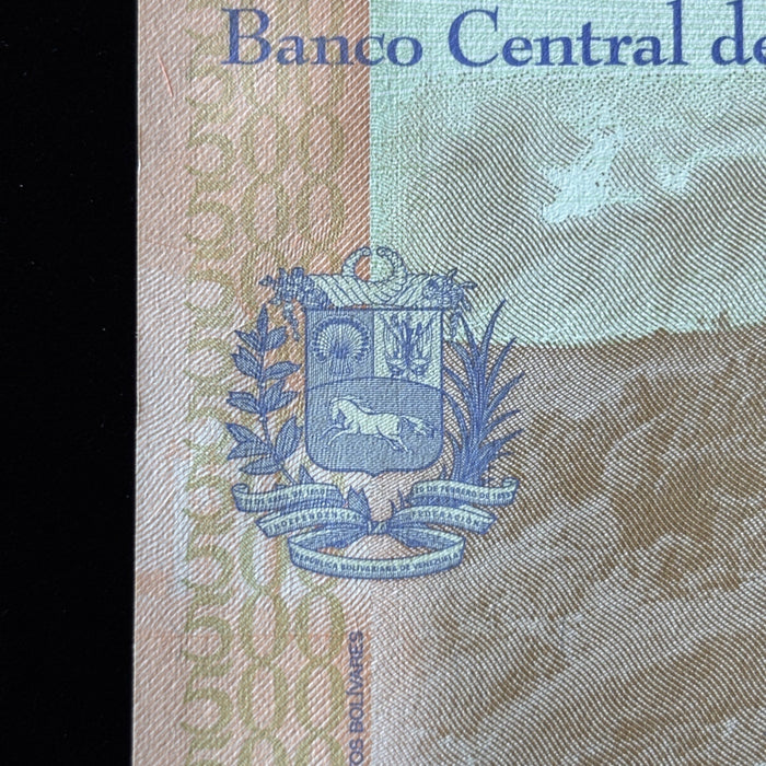 Consecutive Banknote Lot Venezuela 500 Bolivares Sequential Pair UV Verified