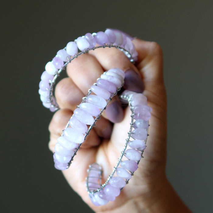 kunzite bracelets