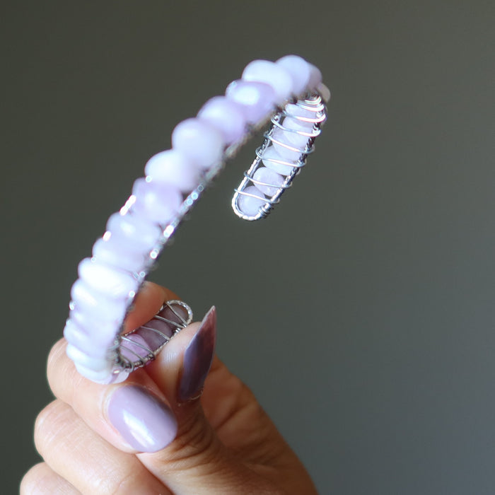 kunzite bracelet