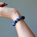 kyanite bracelet on hand