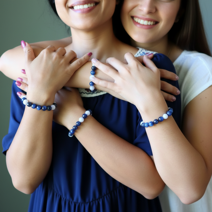 Kyanite Bracelet Lavender Amethyst Lovely Soul