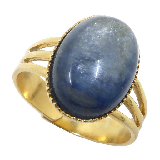 kyanite gold ring
