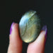 labradorite oval cabochon