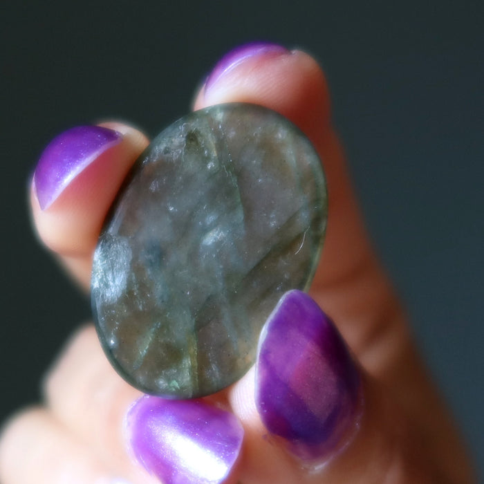 labradorite oval cabochon