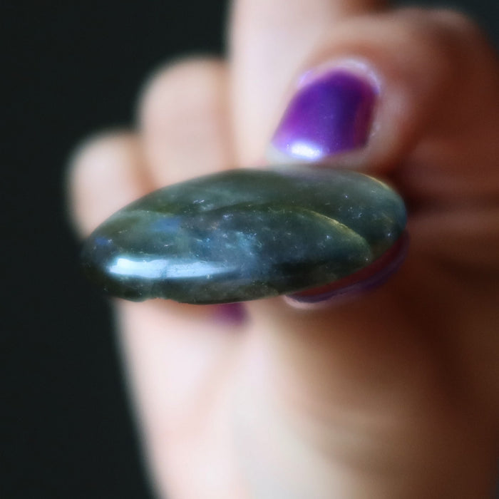 labradorite oval cabochon