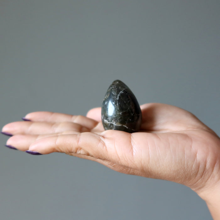 Labradorite Egg Rainbow of Hope Positive Energy Crystal