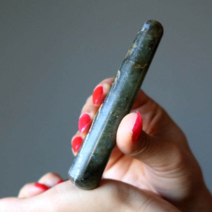 Labradorite Massage Wand Slip into Bliss