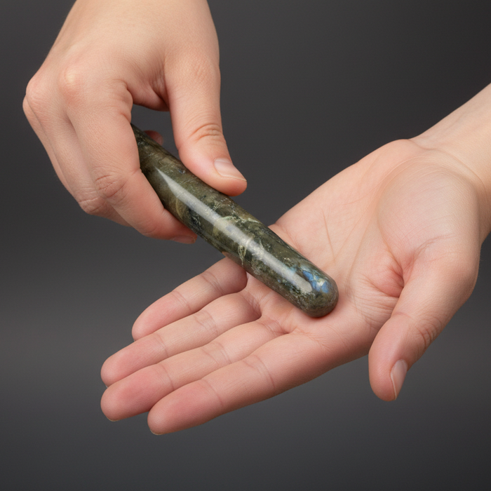 Labradorite Massage Wand Slip into Bliss
