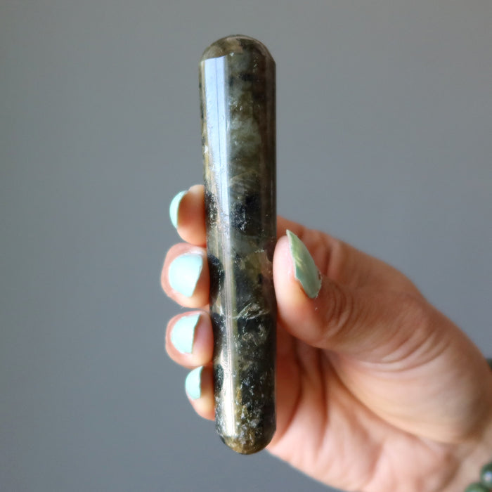 Labradorite Massage Wand Slip into Bliss