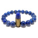 lapis bullet bracelet