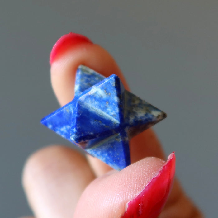 Lapis Merkaba Night Star Gazing Third Eye Stone