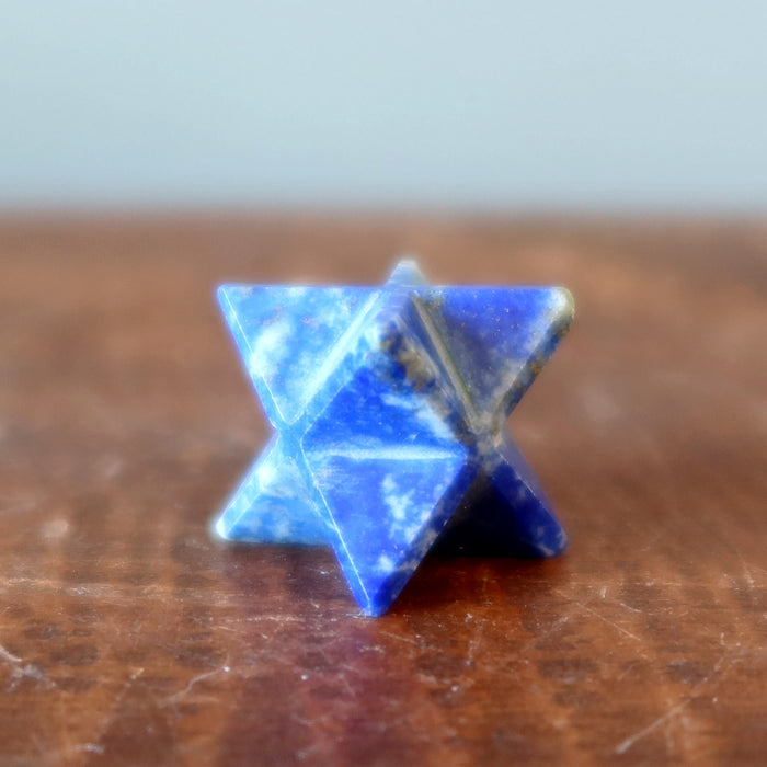 Lapis Merkaba Night Star Gazing Third Eye Stone