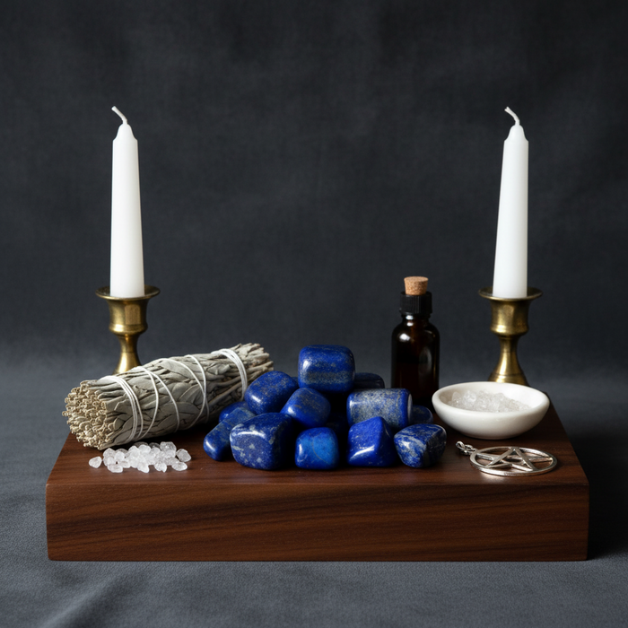 Lapis Tumbled Stone Blue Awakening Gem