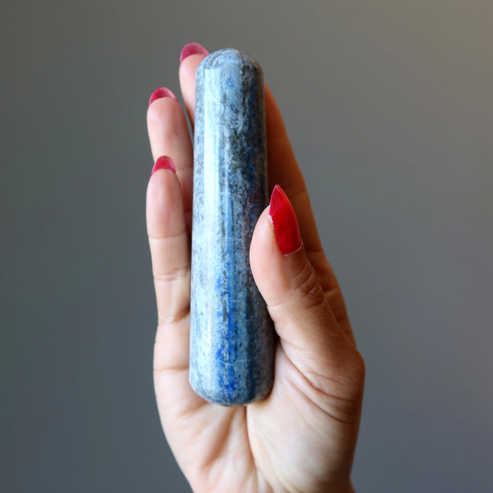Lapis Wand Massage Blue Third Eye Stone