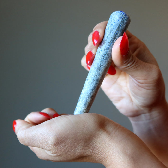 Lapis Wand Massage Wounded Warrior