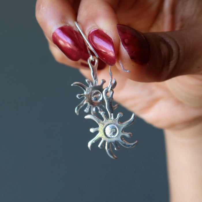Larimar Earrings Fun in the Sun Gems Sterling Silver