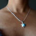 larimar turtle necklace
