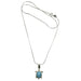larimar turtle necklace