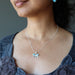 larimar firefly necklace